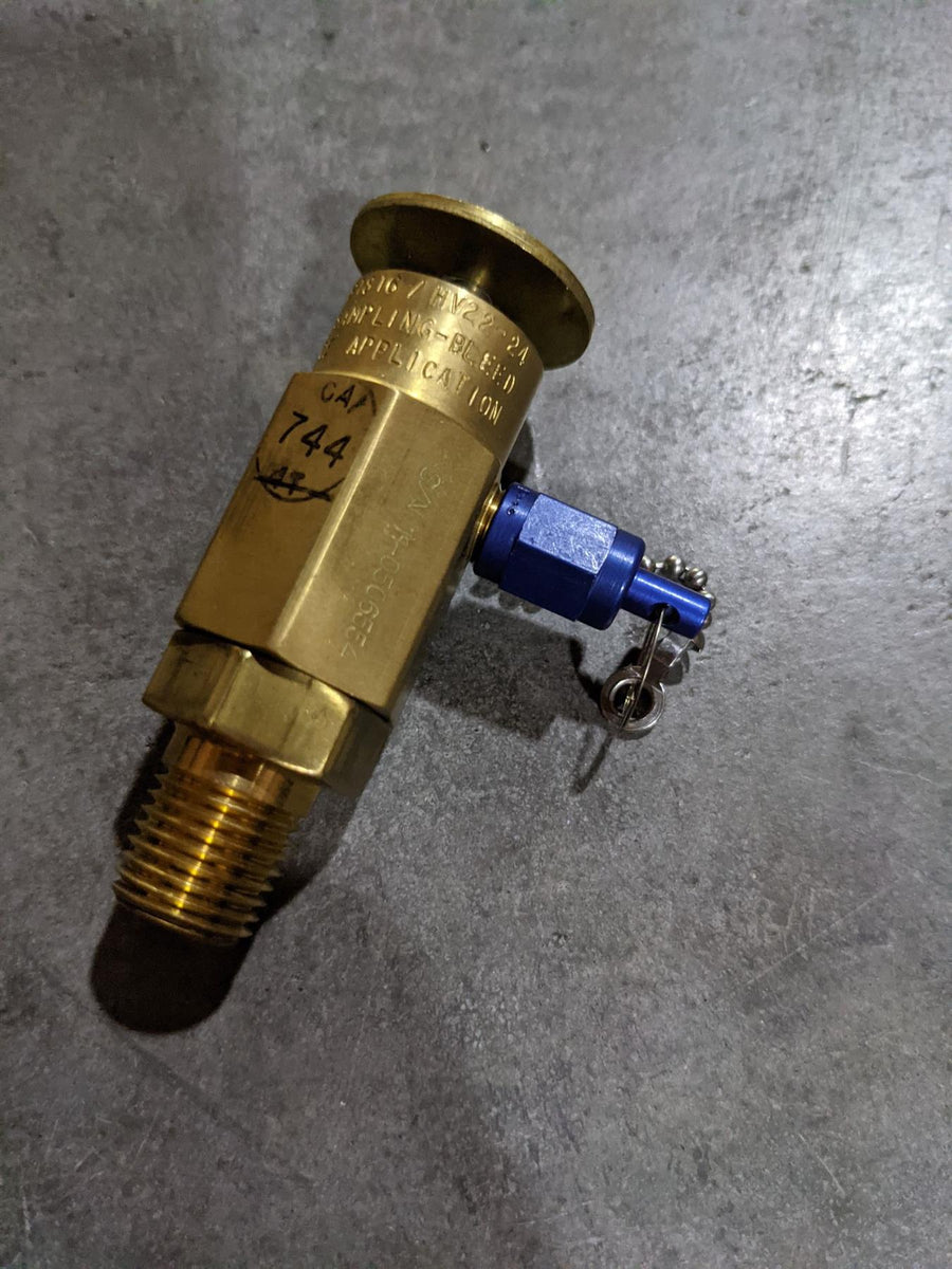 Bleeder Valve Hydraulic System 12334360 Military 4820011204532 getexcess