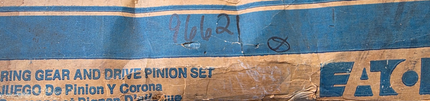 Eaton Dana 96621 Rear Gear Set 39-9 4.33 Ring Gear 88320 Pinion 94269