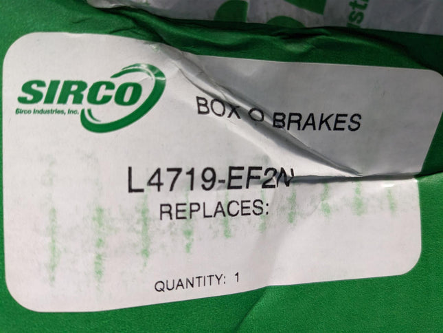 Sirco 16 1/2" x 7" Eaton ES Lined Brake Shoes Hardware