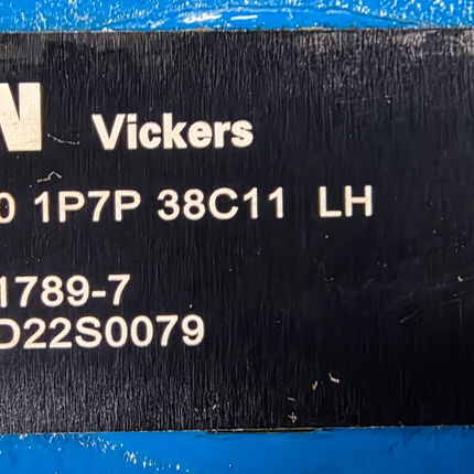 Vickers Model V20-1P7P38C11-LH Pump 431789-7