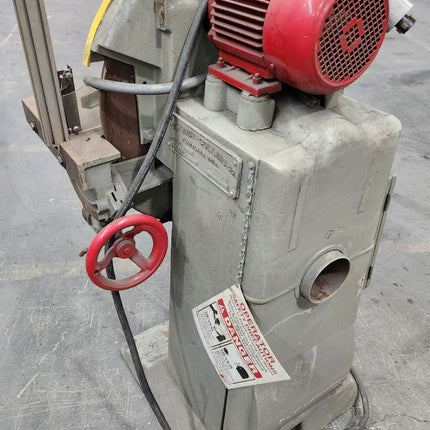 Kindt-Collins Co Master Sander Model R 24" Inch Disc Grinder USED