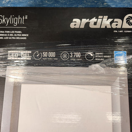 Artika Sunray 1'x4' Skylight Flat Ultra Thin LED Panel Light OPEN BOX