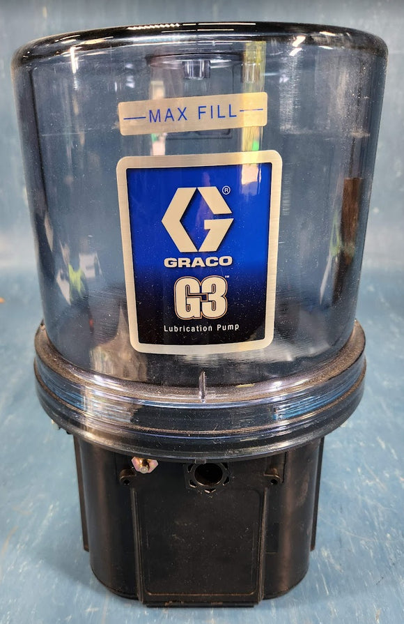 Graco G3 96G040 Standard Series Grease Lubrication Pump 24 VDC 4 Liter CPC