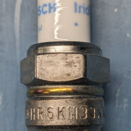 Magneti Marelli 1AMSP09608 Bosch HR6KII33X Double Iridium Spark Plug LOT of 10