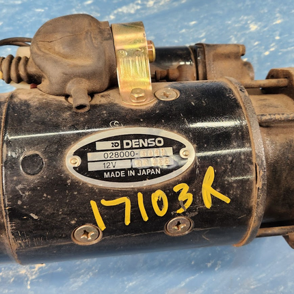 Denso Starter fits Caterpillar Track Loader D3B 028000-5961 - getexcess