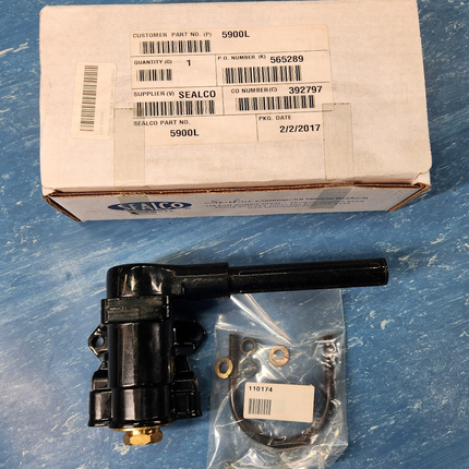 Sealco 5900L 1/4" NPT Trailer Brake Hand Control Valve - getexcess