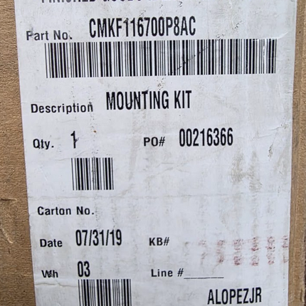 CMKF11-6700-P8-AC Muncie Mounting Kit 2011 F-250-550 6.7L Diesel
