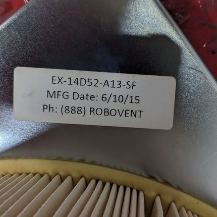 Robovent Endurex High Performance Air FIlter Cabin EX-14D52-A13-SF