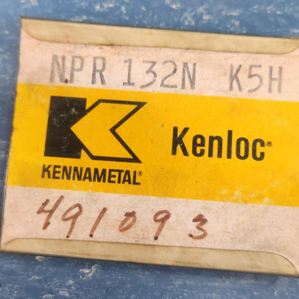 NPR132N Kennametal Carbide Insert K5H Grade Set of 5
