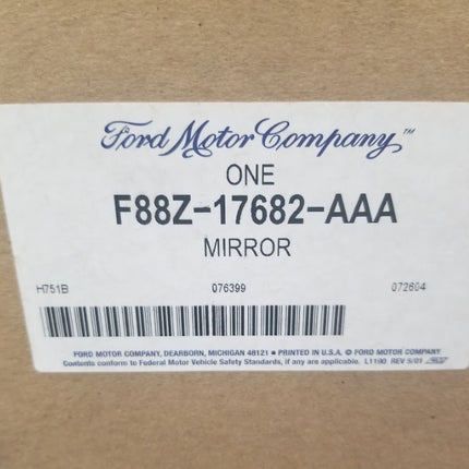 Ford Automotive Heated Side View Mirror F88Z-17682-AAA