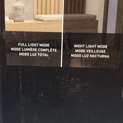 Artika Hemisphere Flush Mount 15" LED Light Fixture OPEN BOX