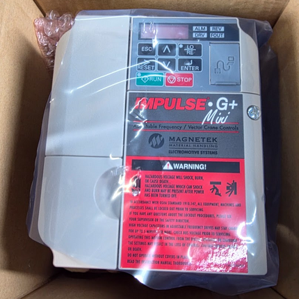 Magnetek Impulse 4003-G+M AC Drive 144-25012 Yaskawa CIMR-VU4A0004BAA 480V