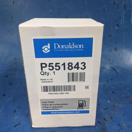 Donaldson P551843 Donaldson Spin On Fuel Filter Water Separator