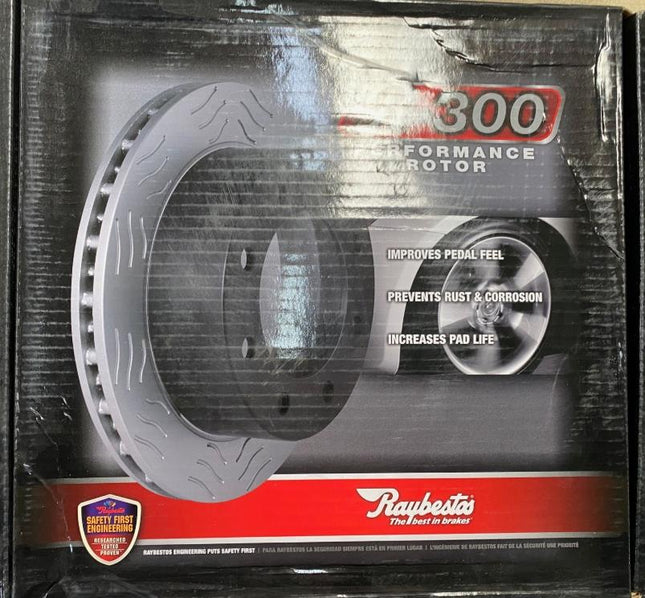 Raybestos 680110PER Street Performance S Groove Disc Brake Rotor Police Crown Victoria PAIR