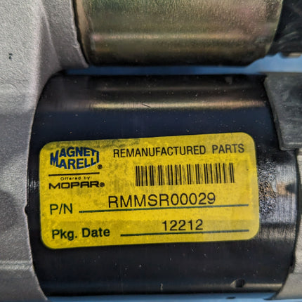 Magneti Marelli Engine Starter Reman RMMSR00029
