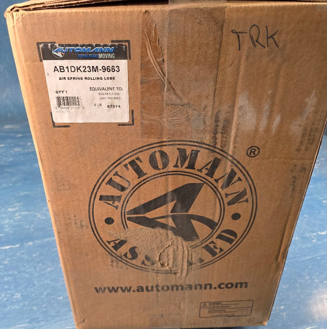 Automann AB1DK23P-A802 Air Spring Bag Rolling Lobe 1R12494 W01-358-1096 1DK23PA802 - getexcess
