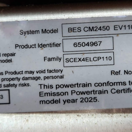 Cummins 6504978 EV Kit Harness ECM Wiring Electronic Control Module 10082218