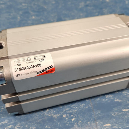 Camozzi 31M2A050A100 Series 31 Compact Cylinder 100mm Stroke 50mm Bore