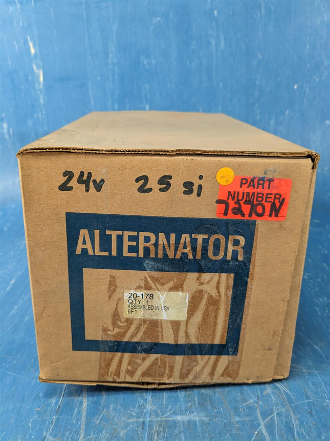 20-178 Alternator 24V 75A 25si Lester 7270N WAI7270N Caterpillar Engines 3208 3306 3406 3408 3412