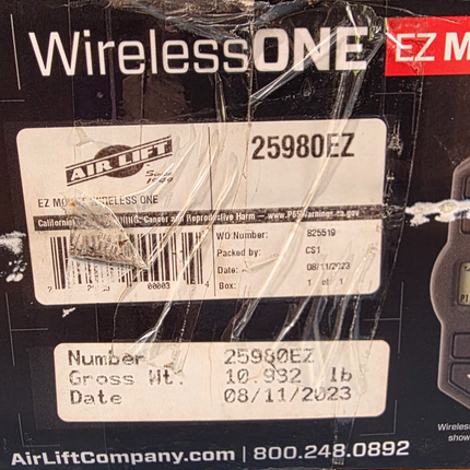 Air Lift 2590EZ WirelessOne EZ Mount On Board Air Compressor Kit