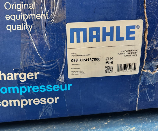 Genuine MAHLE Turbocharger 098TC24137000 Detroit Diesel Series 60 12.7L - getexcess