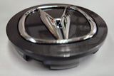 Acura Wheel Center Cap Honda 2 3/4” 2.75” Honda Charcoal Gray Chrome SET OF 4