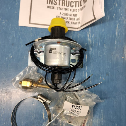 3681138 Cummins Valve Kit 6CC 24 Volts Fleetguard Coldweather Zero Start