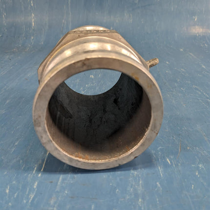 Cam and Groove Spool Adapter 3" Male x 3" Male Aluminum Type AA