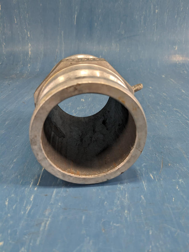 Cam and Groove Spool Adapter 3" Male x 3" Male Aluminum Type AA