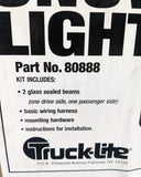 Truck-Lite Snow Plow ATL 4" x 6" 2 Glass Sealed Beams Halogen Light Kit 80888