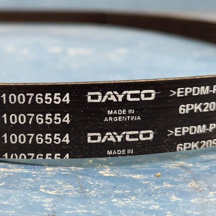Dayco 10076554 Serpentine Drive Belt 7.3L Ford Sheave 6 Rib 2097 mm 82.5”