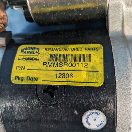 Magneti Marelli Engine Starter Reman RMMSR00112