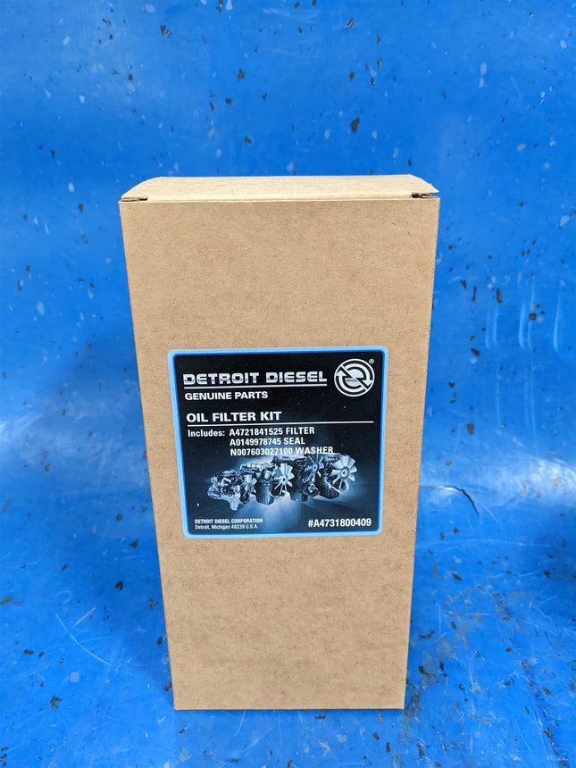 Detroit Diesel Genuine Parts A4731800409 Oil Filter Kit Seal Washer A4721841525