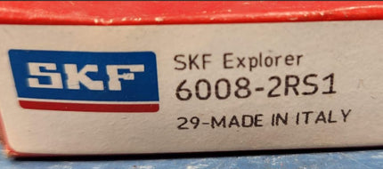 SKF Deep Groove Ball Bearing 6008-2RS1 Rubber Sealed 40x68x15mm