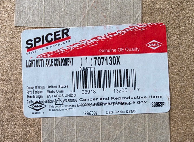 707130X Spicer Dana 70 Differential Carrier FSGR