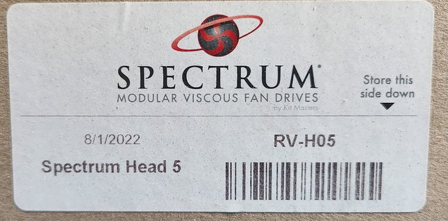 Spectrum Modular Viscous Fan Drive Head RV-H05
