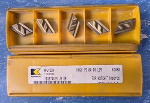 Kennametal KC850 Insert Set of 5 Pcs NPL132N