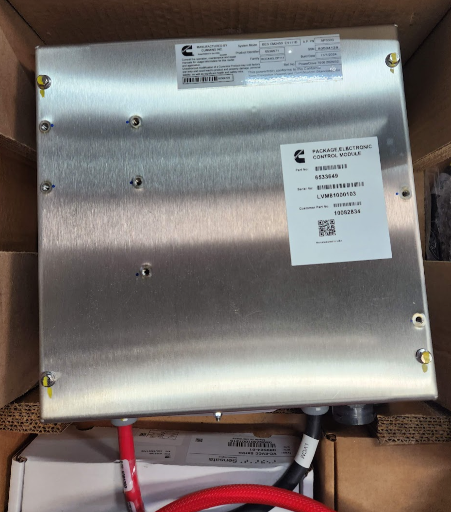 Lecm Large Engine Control Module 10082834 EV Bus Kit LCM ECM SCM Control Module Cummins 6533649 194 kWh ...