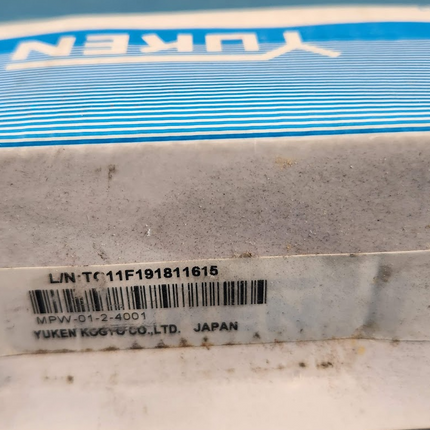 Yuken Kogyo Hydraulics Pilot Operated Check Modular Valve MPW-01-2-4001