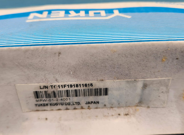 Yuken Kogyo Hydraulics Pilot Operated Check Modular Valve MPW-01-2-4001