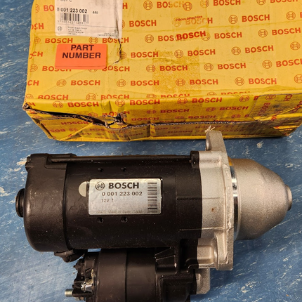 Genuine Bosch 0 001 223 002 12V 2.3Kw 11.Z Starter for KHD Deutz F2L1011 F3L1011 F4L1011 - getexcess