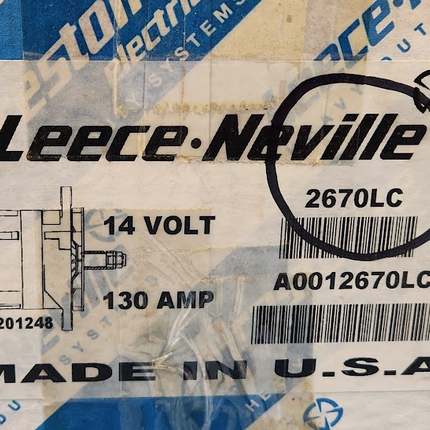 Genuine Leece Neville Alternator Ford LA8000F 1991-1993 8LHA2070VF A0012670LC RJ2310 RJ2700 8058 - getexcess