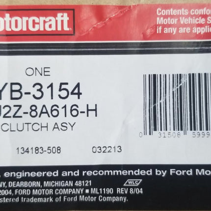 MotorCraft Fan Clutch YB-3154 Genuine OEM Brand New AU2Z-8A616-H