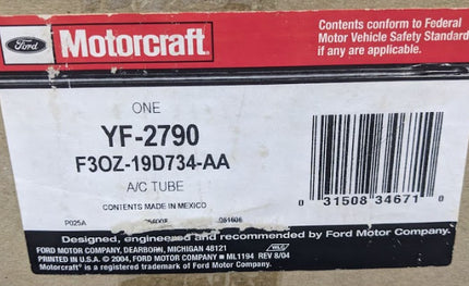 Ford Motorcraft YF2790 A/C Tube Assy A/C Refrigerant Hose Line Manifold 1993 Taurus