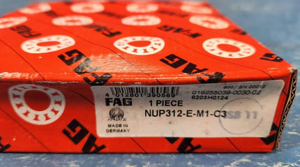 FAG Cylindrical Roller Bearing NUP312-E-M1-C3 60x130x31 mm