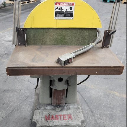 Kindt-Collins Co Master Sander Model R 24" Inch Disc Grinder USED