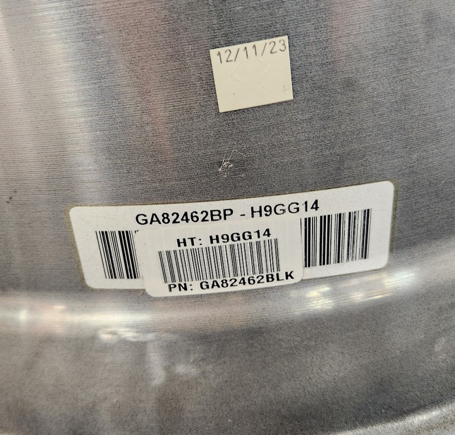 22.5" x 12.25" Alcoa Aluminum Wheel DURA-BLACK Hub Pilot 10 Bolt Holes 285.75mm - getexcess