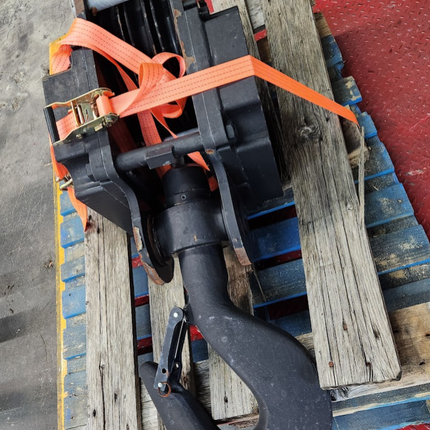 ORJ 35T 16RTD Johnson 35 Ton WLL Hook Block 3-Sheave 3/4" Wire Rope 80068195