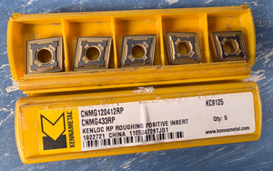 Kennametal CNMG120412RP Insert KC9125 Set of 5 Pcs CNMG433RP