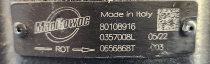 80108916 Manitowoc Cassapa 0357008L Hydraulic Pump 0656868T